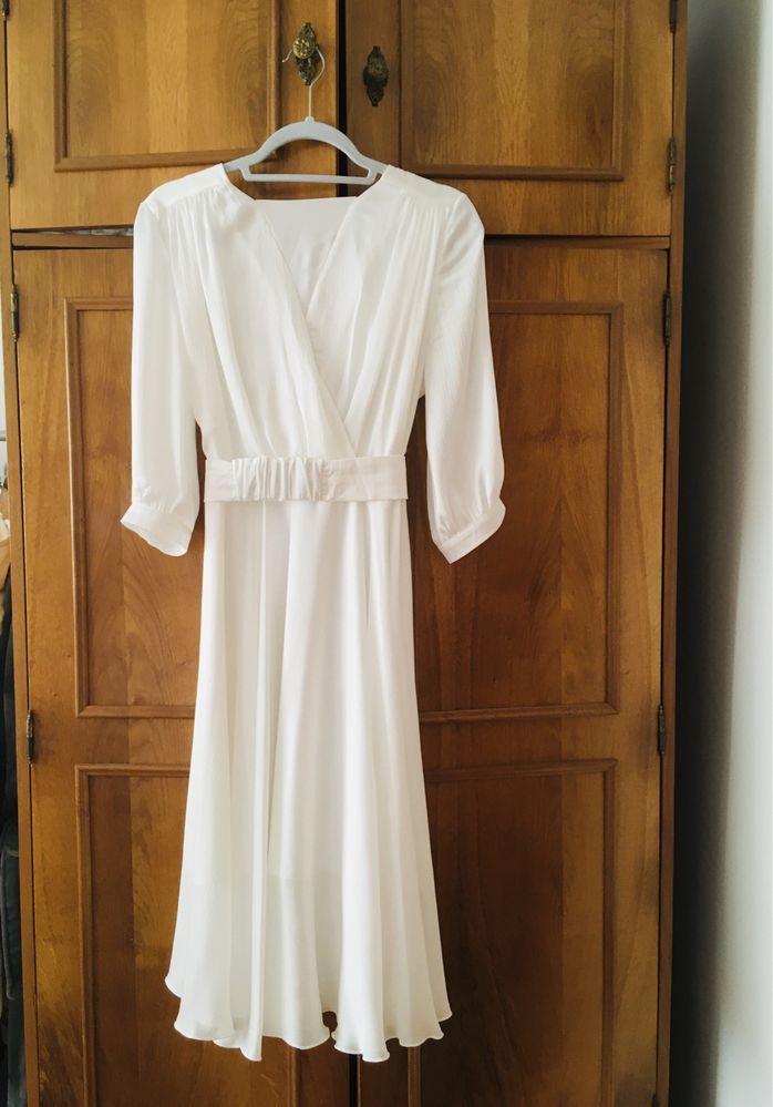 Rochie albă, mărimea 40