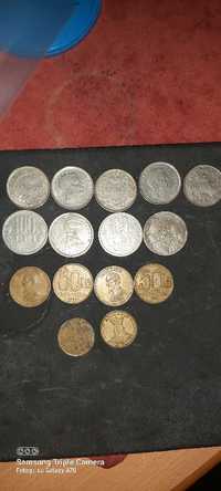 Monede romanesti din1991,1993,1994,1943,1944,1992,1994,1996.