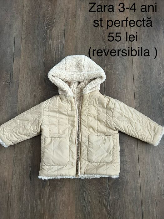 Geaca zara 3-4 ani