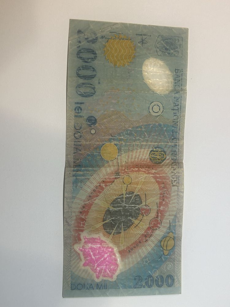 Bancnota de colectie Eclipsa 1999