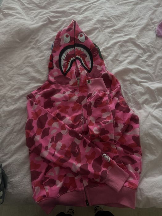 Bape суичър розов