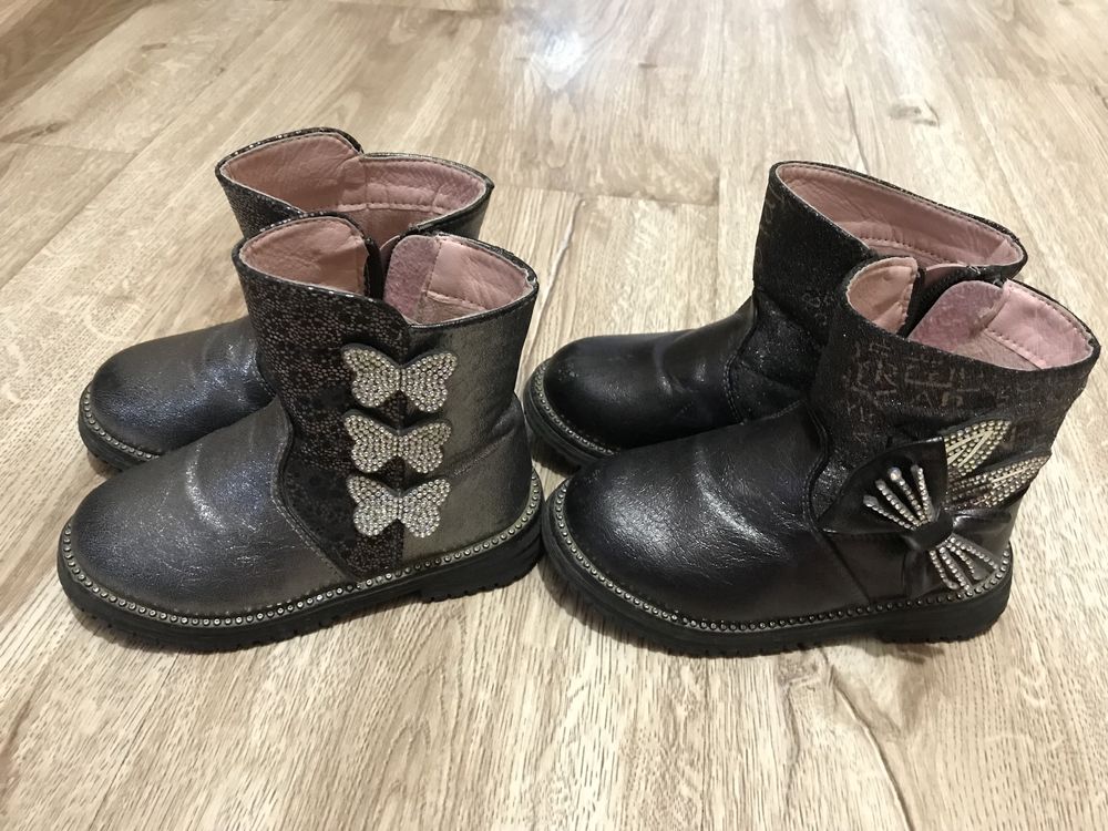 Осенние детские ботинки / детская обувь / резиновые сапожки