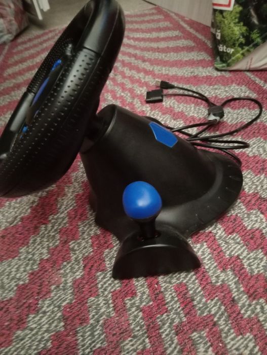 Racing wheel for PC| Volan cu pedale și schimbător pentru PC cu usb
