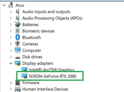 GPU док станция для ноутбуков с установленной Nvidia 2060RTX