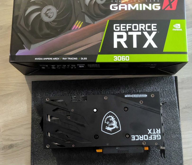 Placa video MSI RTX 3060 GAMING X 12GB GDRR6