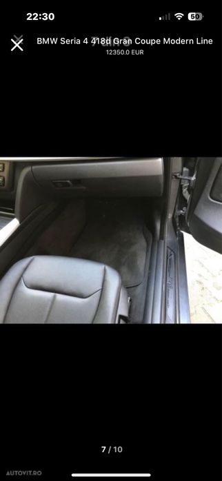 Vand BMW seria 4Gran coupe , 2015