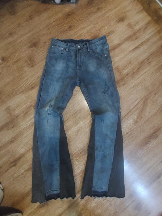 Клеш джинсы мужские