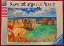 Puzzle Ravensburger 1000 piese Plaja João de Arens, Algarve Portugalia