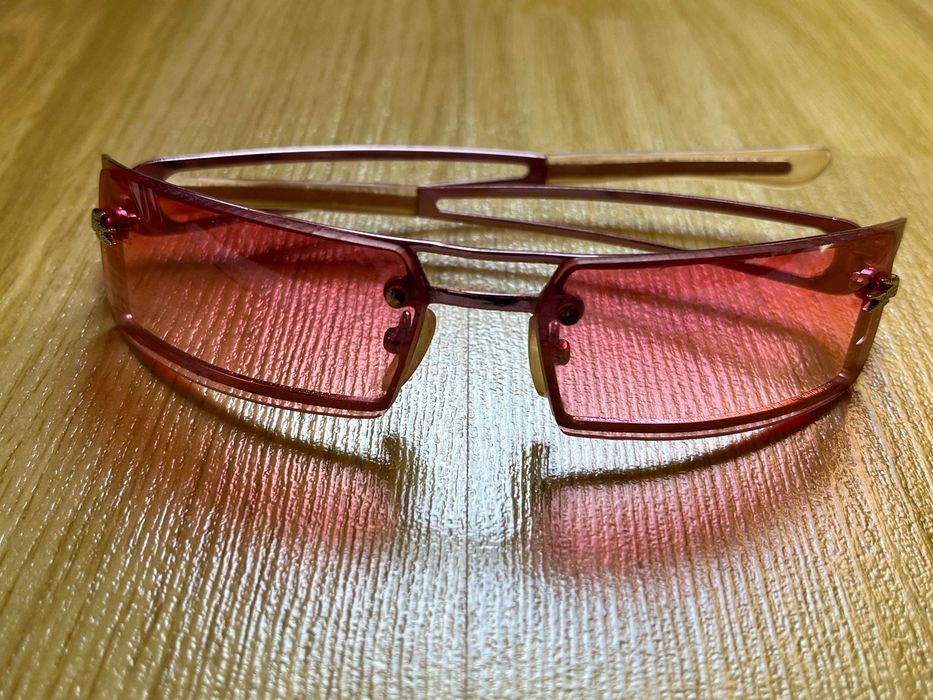 Ochelari de soare Lacoste vintage unisex, culoare roz