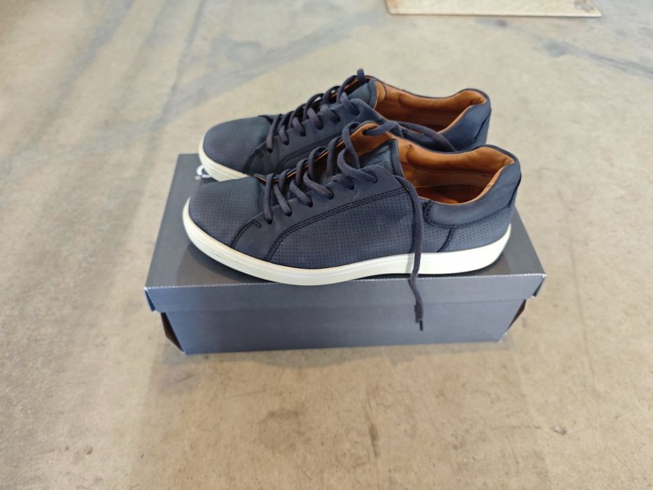 Мъжки обувки Ecco - естествена кожа