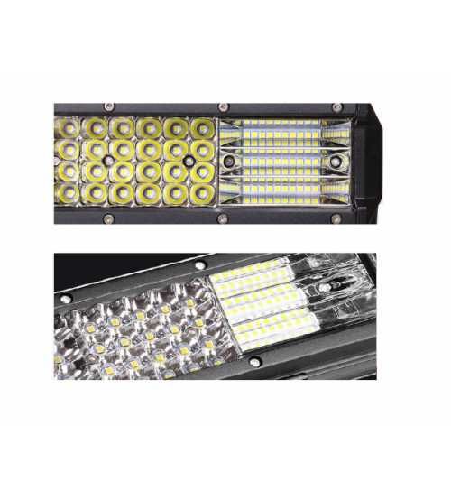 Led Bar Auto, Proiector auto 12 D 4 Randuri, Dimensiuni 30-111 CM