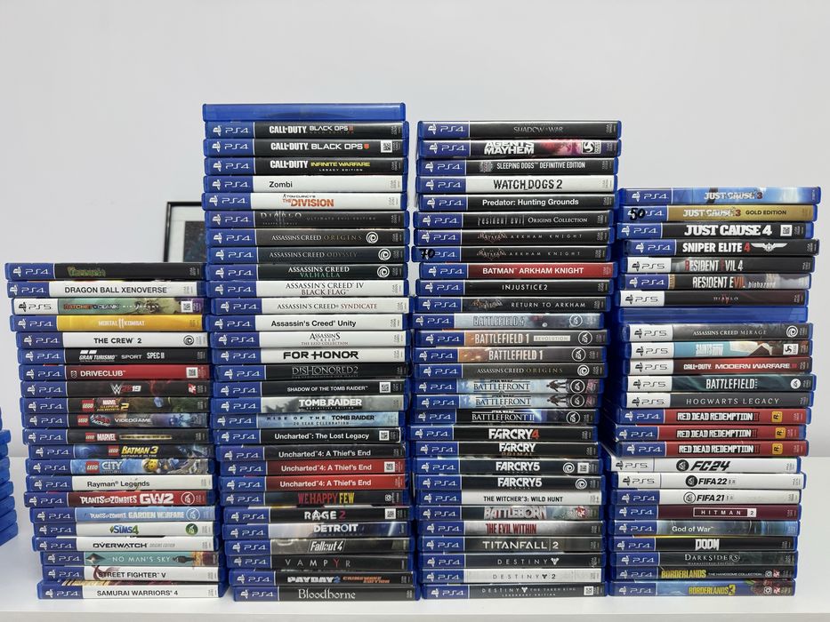 Jocuri ieftine Ps4/Ps5. 50-70 lei bucata