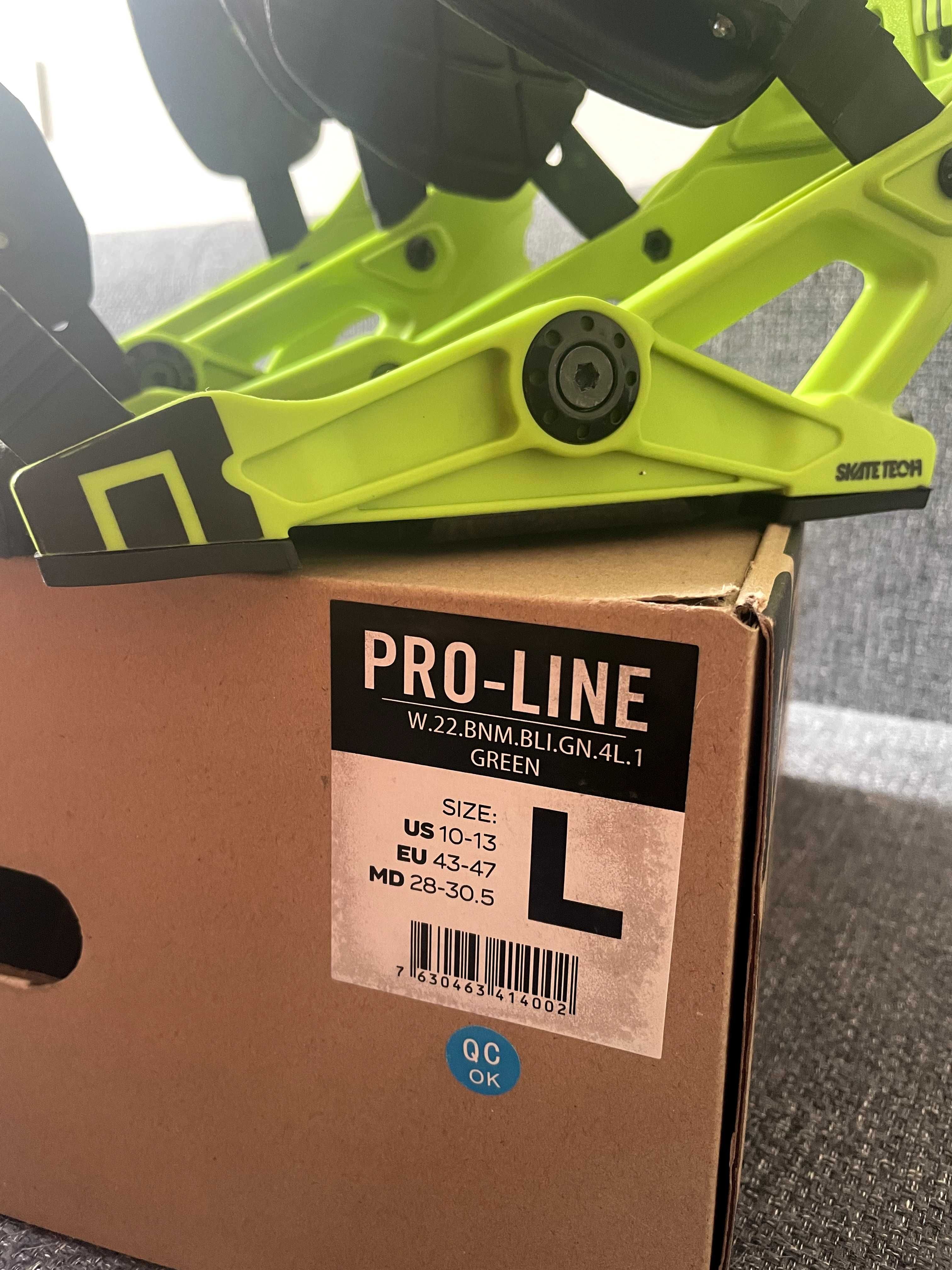 Legaturi Snowboard NOW ProLine Lime Green