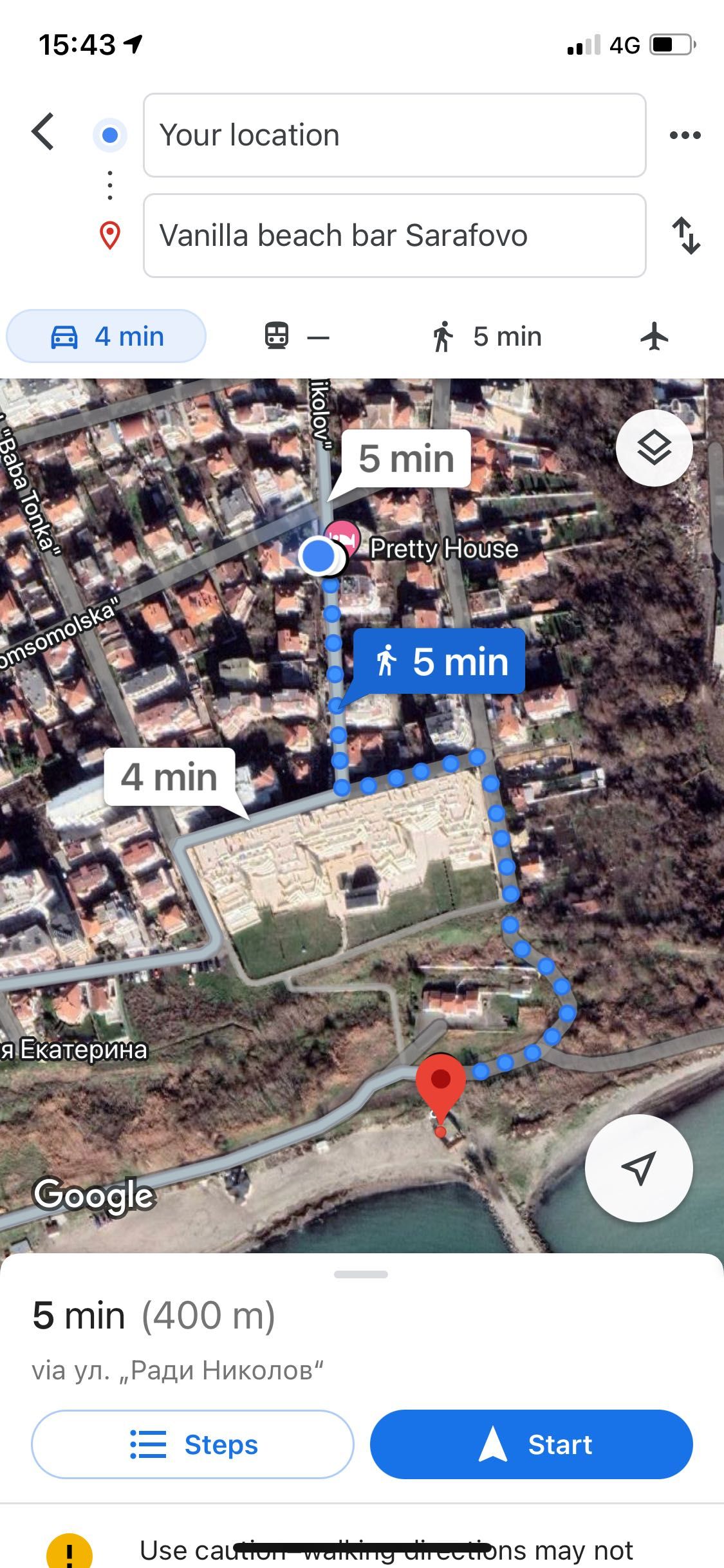 Двустайни апартаменти за нощувки къща за гости Pretty House в Сарафово