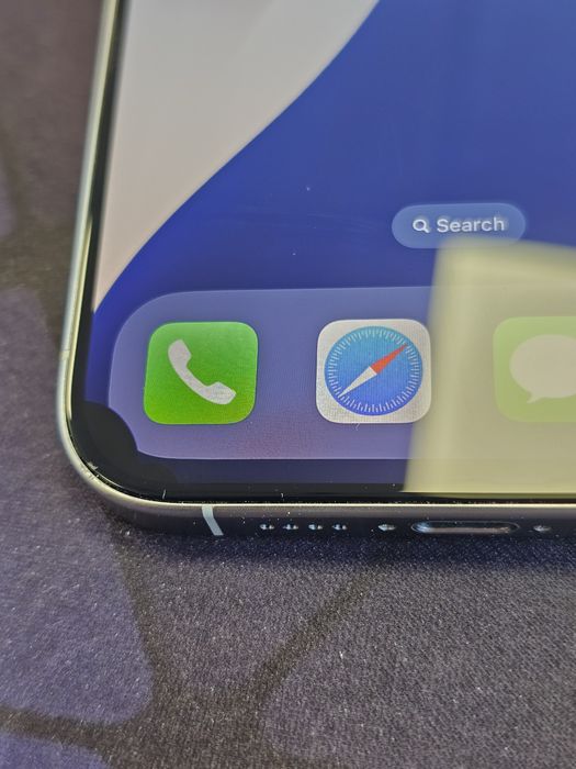 Iphone 15 pro max, white titanium