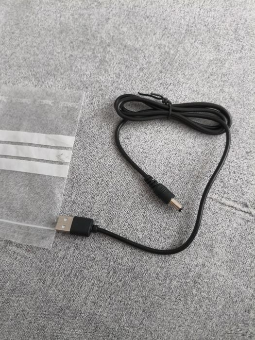 USB 2.0 la DC 5V 5.5x2.1mm – Cablu alimentare 100 cm