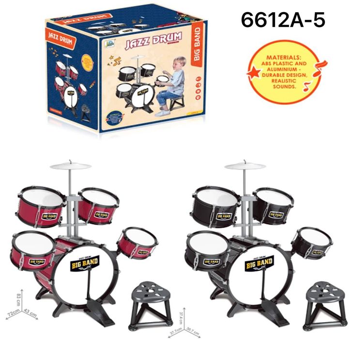 Игрушка музыкальная Veld Co барабаны