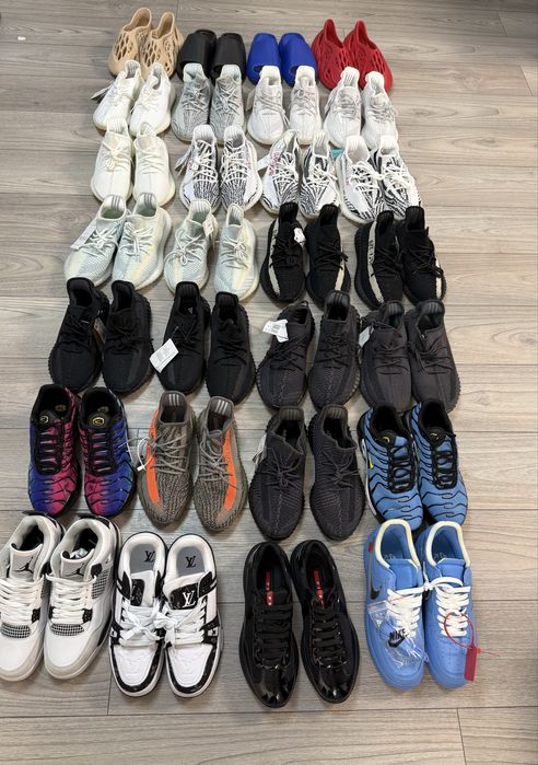 Vand Yeezy 359 , Lv , Af1 X off white , Nike Tn , Jordan 4