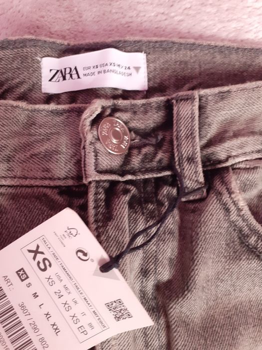 Fusta blugi lunga Zara XS