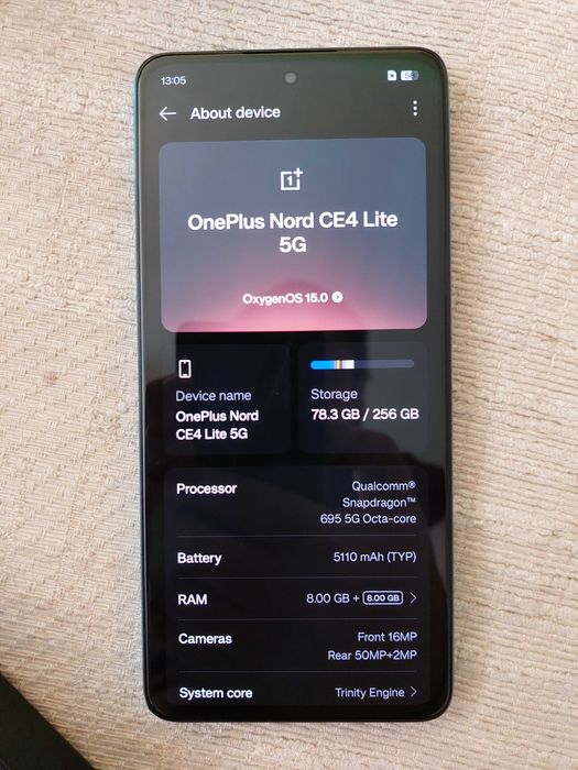 СПЕШНО! OnePlus Nord CE4 Lite с гаранция