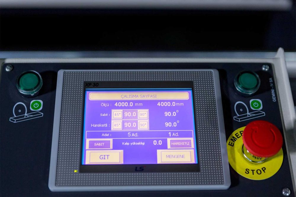 GEMINI IV SA - Masina de debitat la doua capete semiautomata Ø 450 mm