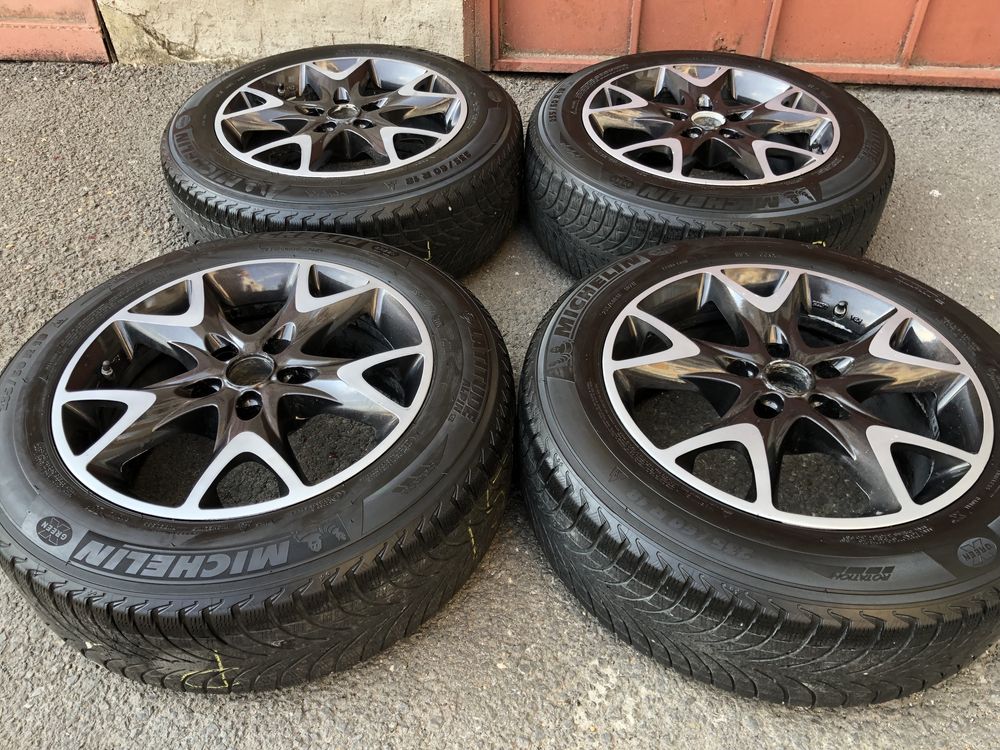 Jante aliaj 5x130mm, anvelope 235/60 R18, VW Touareg, Audi Q7, Cayenne