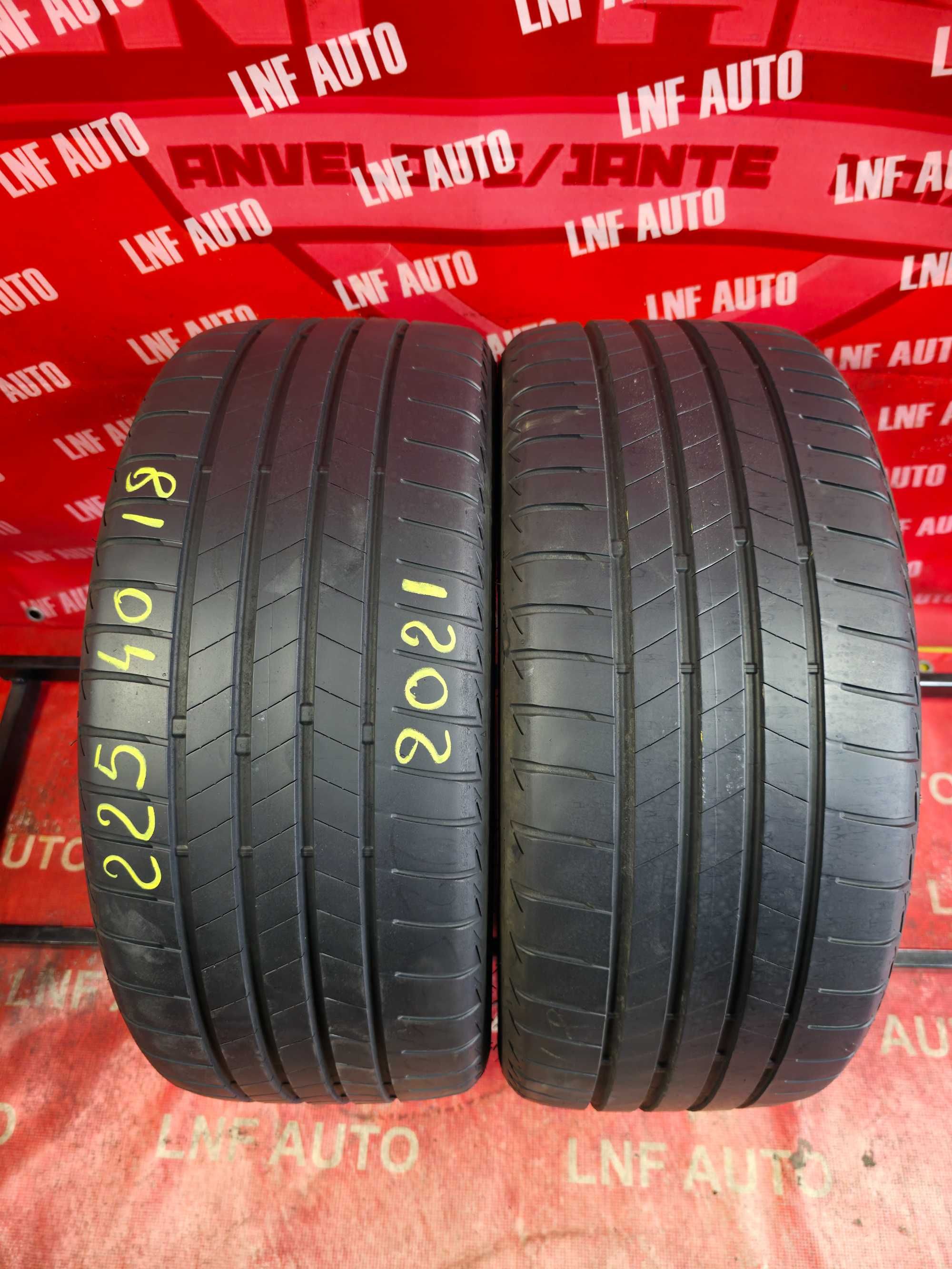 Anvelope de VARA - 225/40/18 - Bridgestone - 5.9 MM - DOT 2021 !