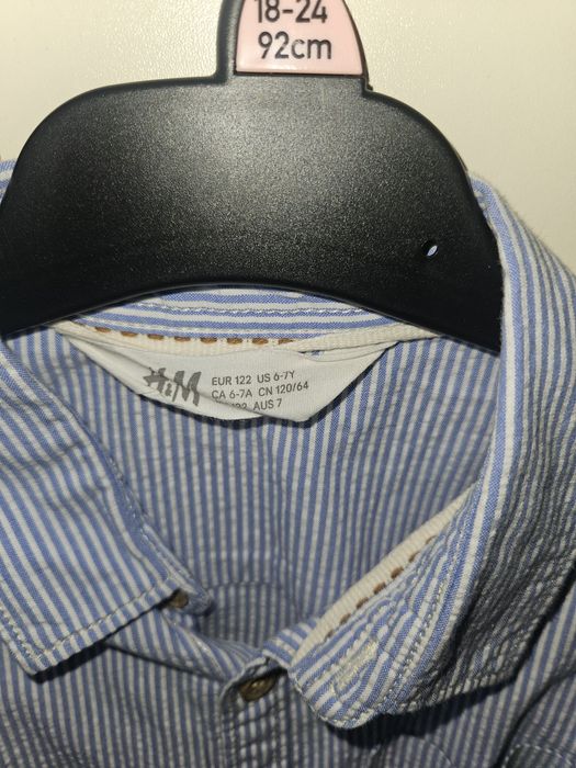 Cămăși  H&M nr 110, 122,, 92