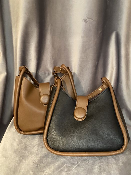 Сумка в двух расцветках черный и коричнивый