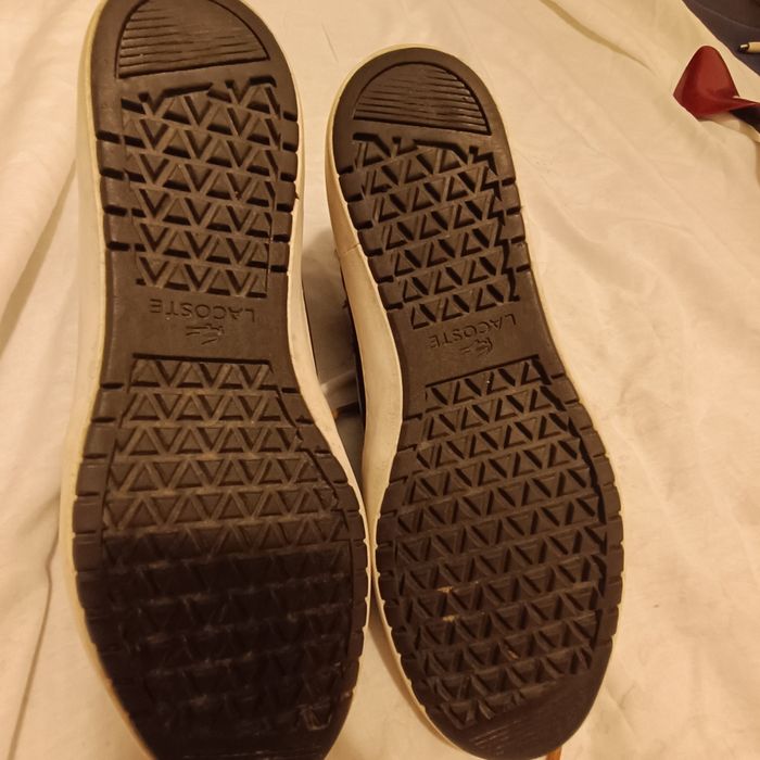 Ghete lacoste piele naturala îmblănite 42