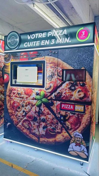 Вендинг пицария 24/7 автомат машина за пици Pizza Robot Pro