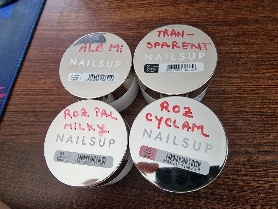 Gel UV & LED Creamy Fusion HEMA FREE pentru unghii - NAILSUP