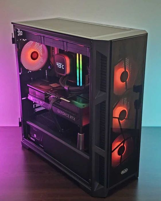НОВ: 9800X3D/RTX5090/32GB RAM/1TB SSD/Водно/Геймърски комп - DRBEST1