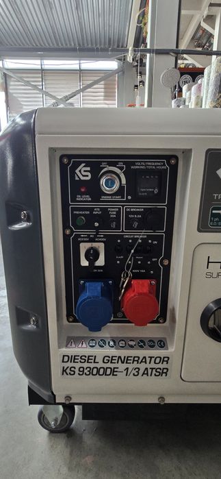 Generator mobil diesel KS 9300DE-1/3 ATSR