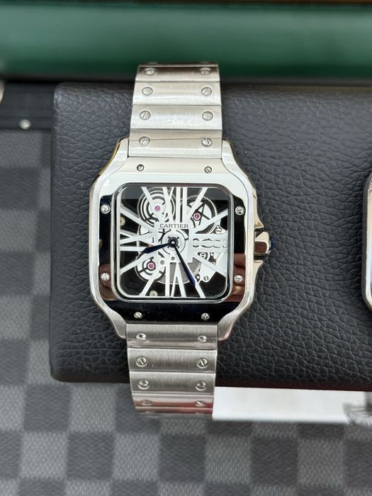 Cartier Santos Skeleton