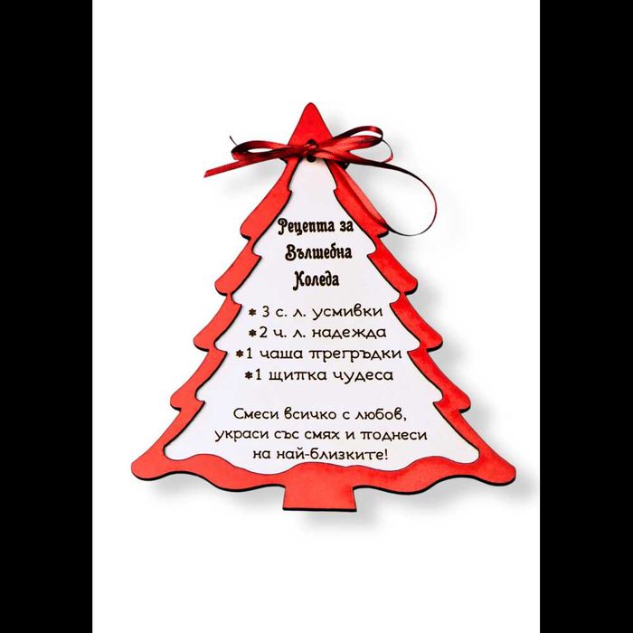 Рецепта за вълшебна Коледа-зелена елха