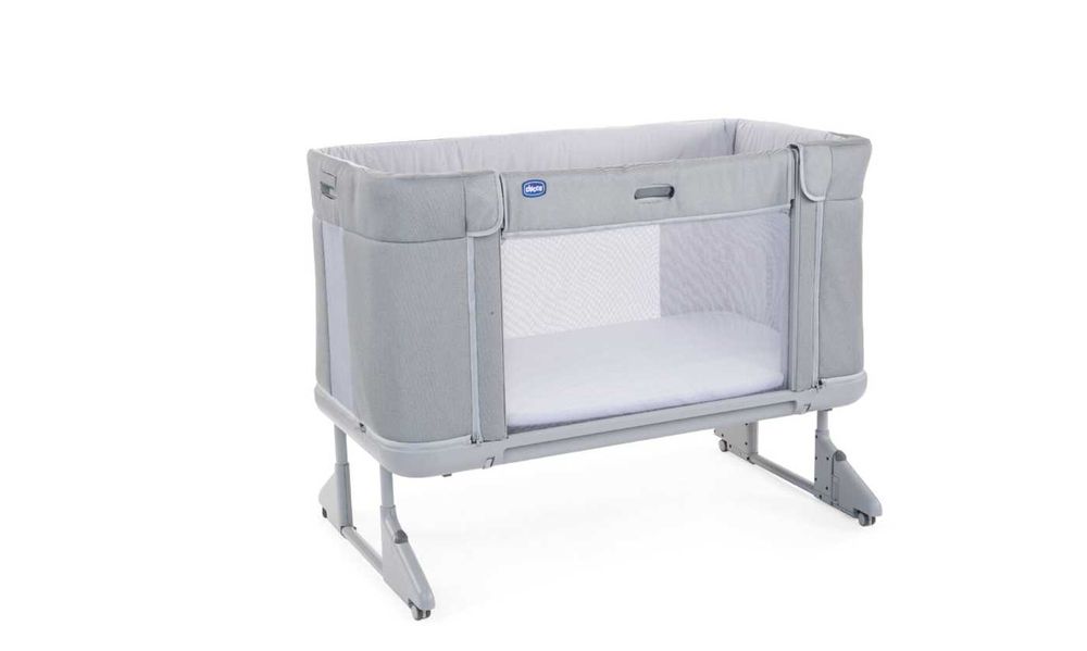 Chicco patut atasabil Next 2 Me Forever 0 luni+, Cool Grey