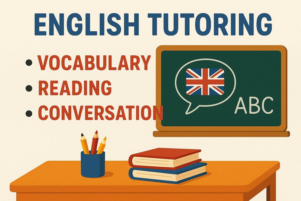 Meditații Engleză față  in față – Copii 8 - 18 ani .