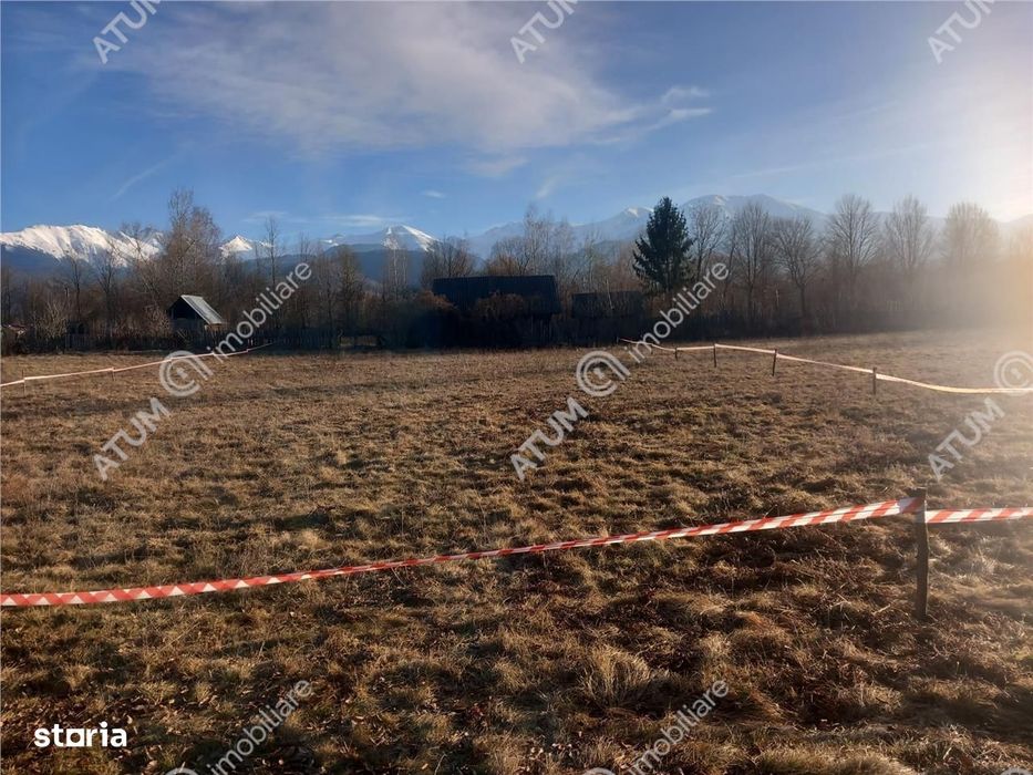 Teren intravilan de vanzare 1000 mp in Avrig zona Valea Avrigului