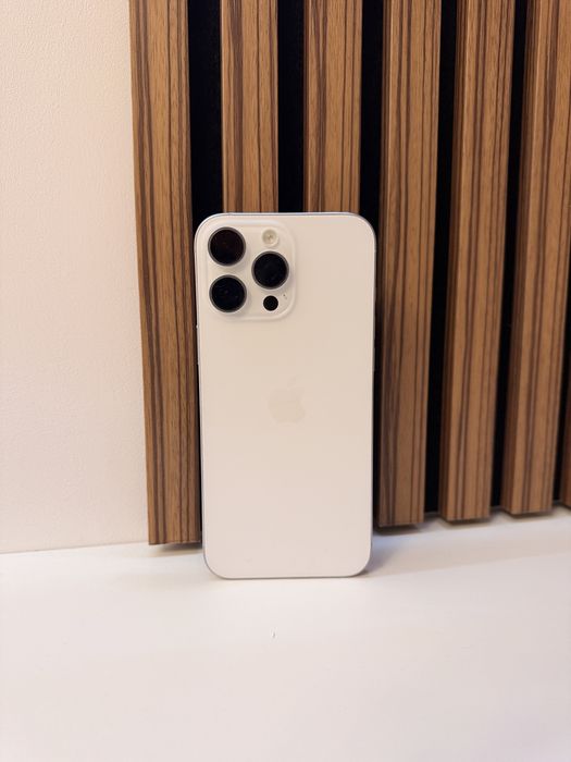 IPHONE 16 Pro Max 256gb White Titanium,Garantie Valabila