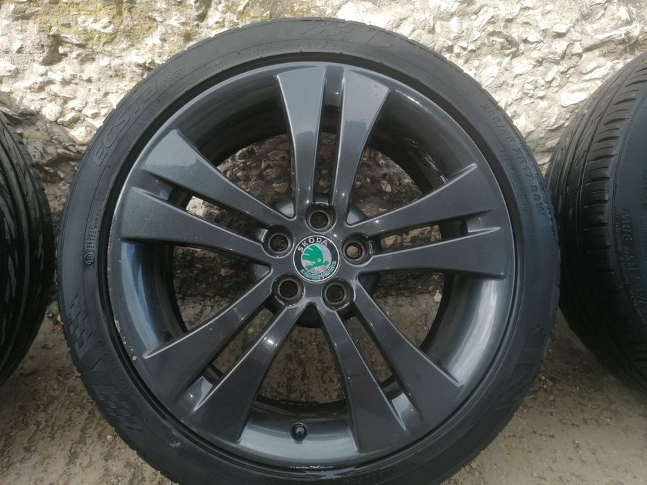 Джанти шкода 17 5x100
