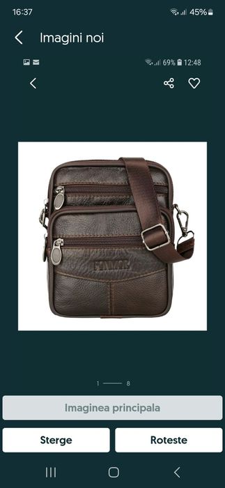 Geanta bărbați pt călătorii