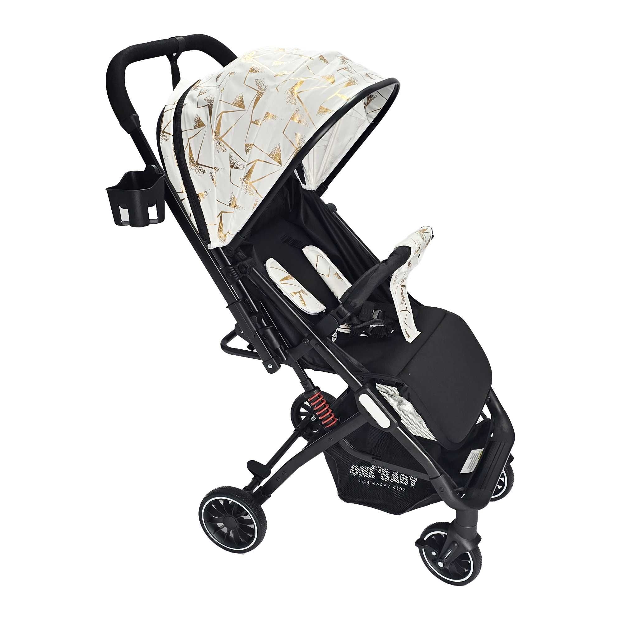 Carucior pentru copii cu suspensii ONEBABY - Transport Gratuit