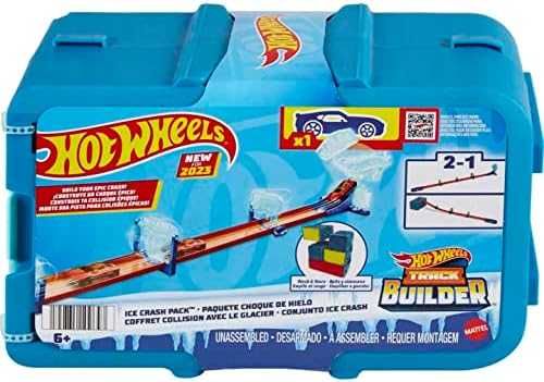 Нов Hot Wheels Комплект релси автомобил Деца Подарък Коледа Играчка