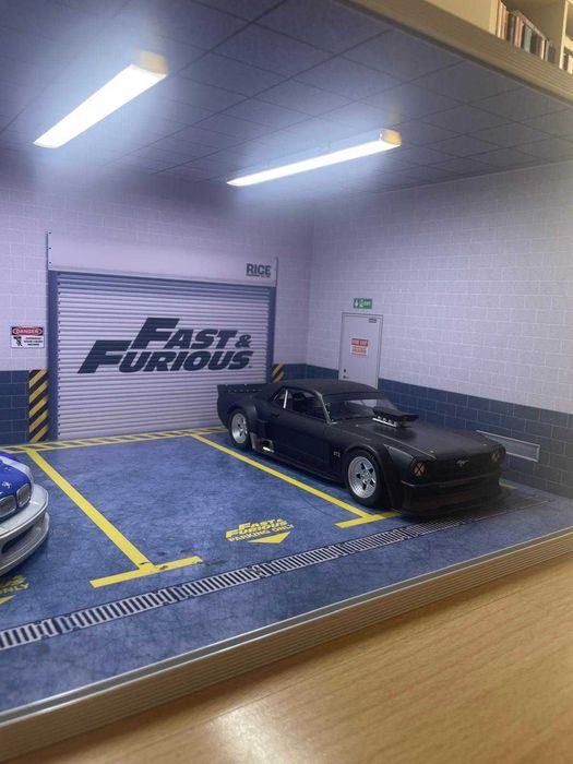 Vand diorama 1:18 parcare Fast and Furious