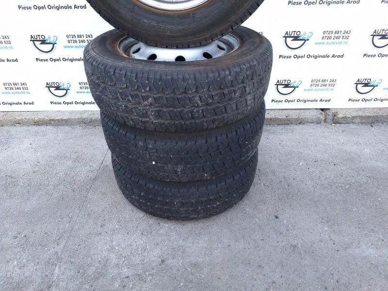 Jante cu anvelope 215/65/R16C DOT2023 5x130 Opel Movano