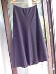 fusta lunga 46/48,triplu voal gros,model cloche,evazat