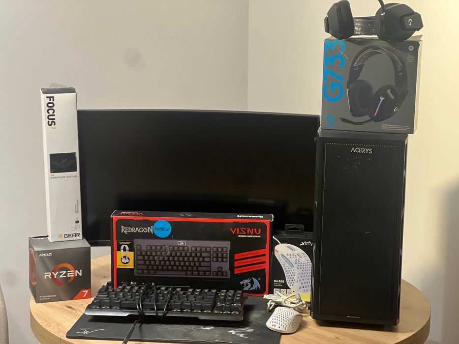 Sistem gaming Ryzen 7 + RTX 2060 + 240Hz
