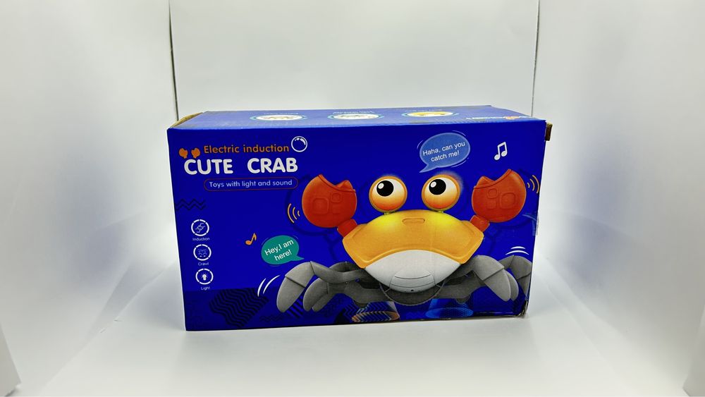 ПРОМО! Dancing Crab Toy Интерактивна играчка пълзящ и пеещ рак