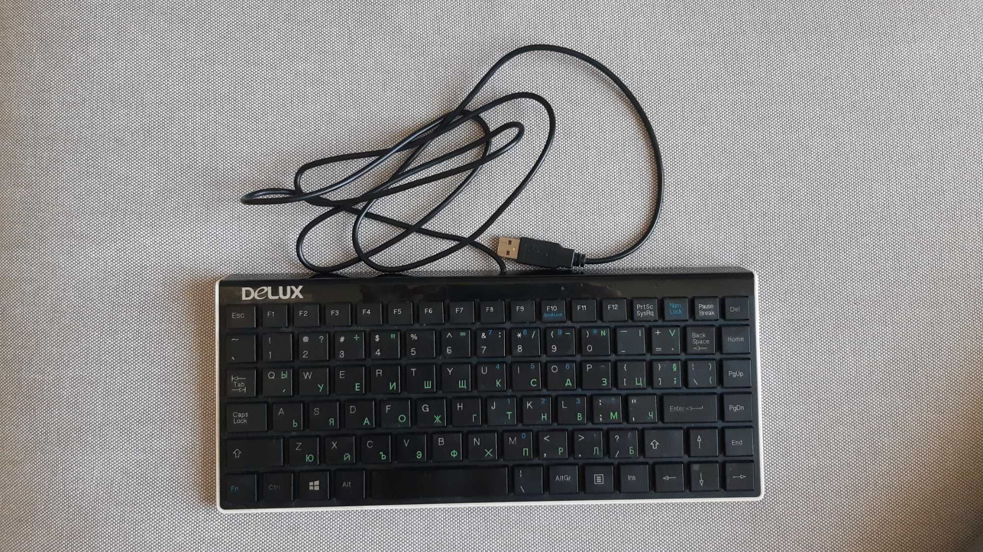 Мини клавиатура за компютър, Delux, USB